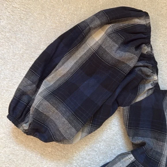 Dollskill Delia’s Moonlight Aura Puff Sleeve Babydoll Mini Dress - Picture 6 of 11